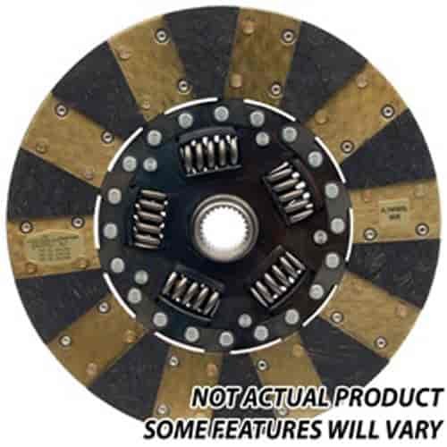 Dual Friction Clutch Includes Pressure Plate & Disc