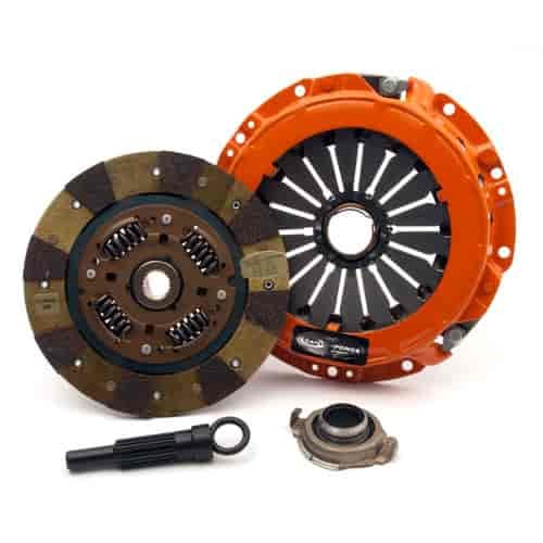 Dual Friction Clutch Kit Includes Pressure Plate, Clutch Disc, Throwout Bearing, Alignment Tool