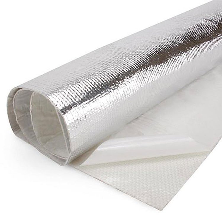 Heat Screen With Adhesive Backing Aluminized Mylar Radiant Matting