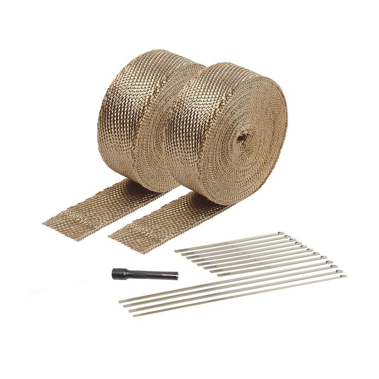 Exhaust / Header Wrap Kit Titanium Wrap