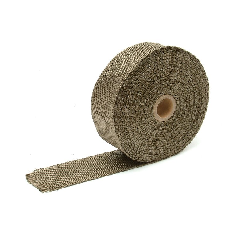 Titanium Exhaust Wrap Width: 2"