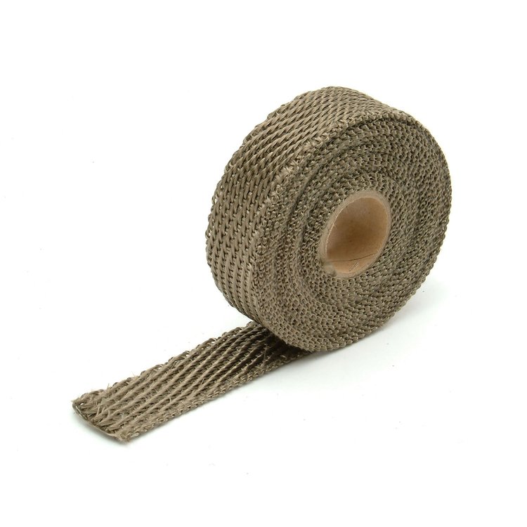 Titanium Exhaust Wrap Width: 1"