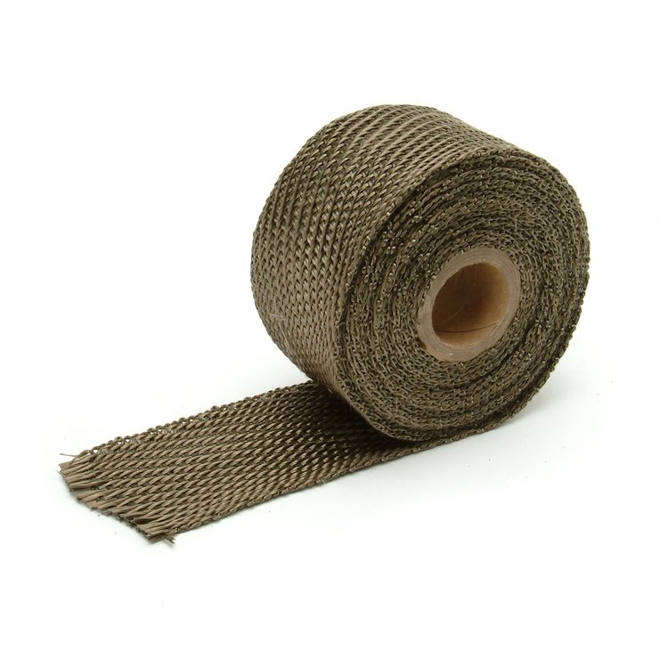 Titanium Exhaust Wrap Width: 2"