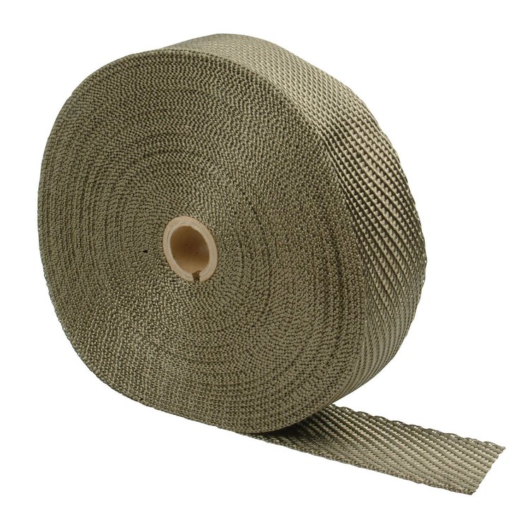 Titanium Exhaust Wrap Width: 2"