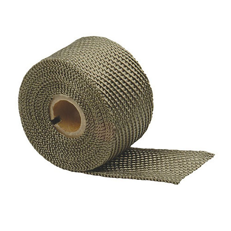 Titanium Exhaust Wrap Width: 2"