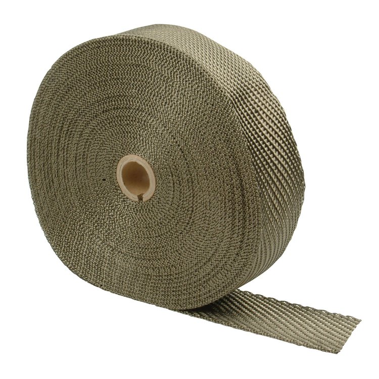 Titanium Exhaust Wrap Width: 1"