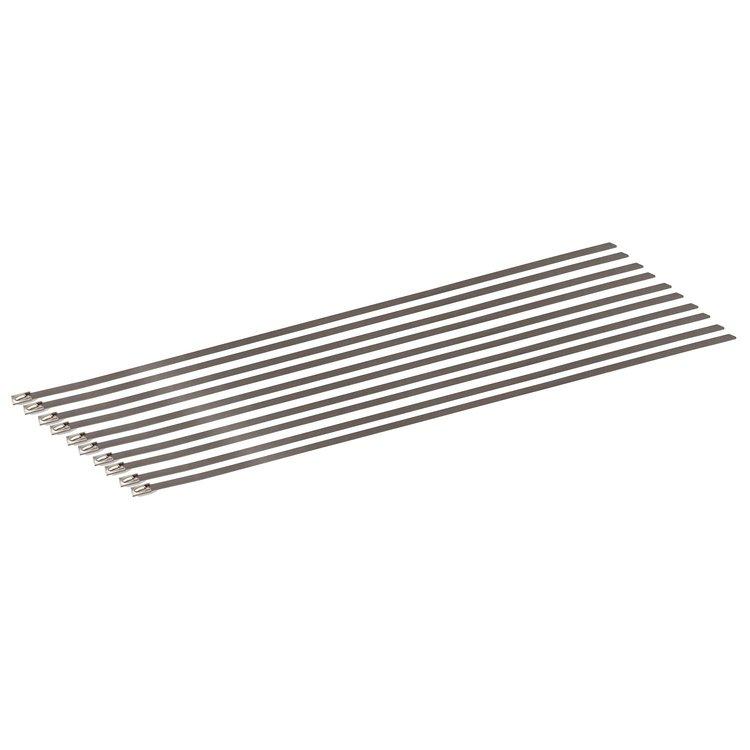 Stainless Steel Lock Ties Length: 20" (6" diameter)