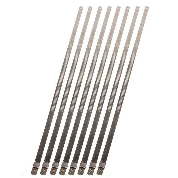 Stainless Steel Positive Lock Ties 7mm x 9"