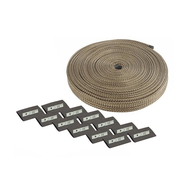 Protect-A-Boot Spark Plug Boot Heat Sleeve [Up to 1,200 Degree F, Fiberglass]