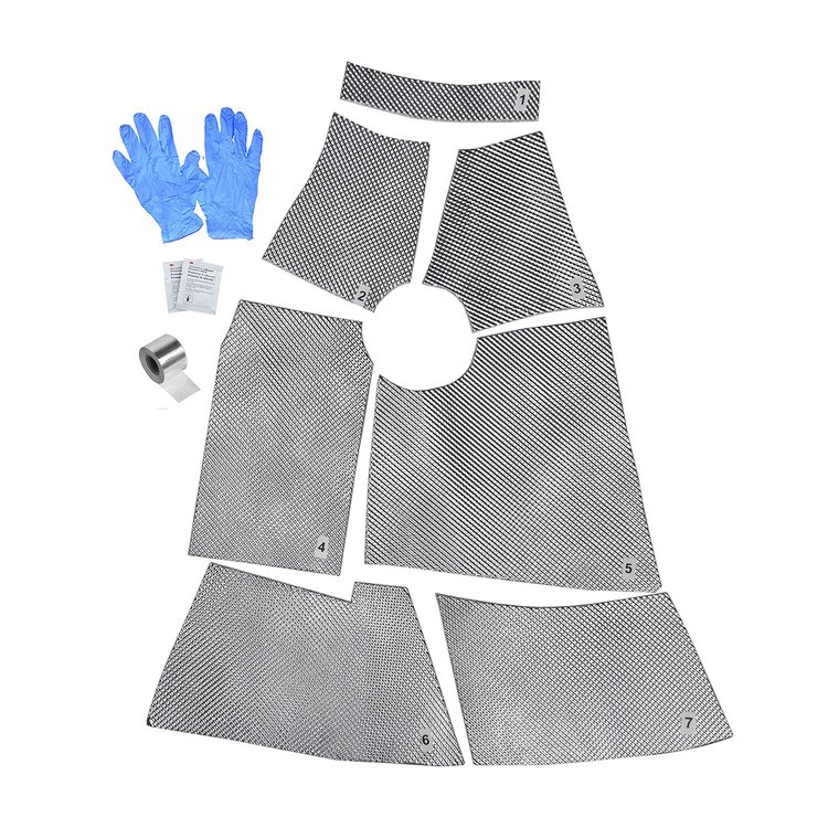 Gearbox Cover Heat Shield Kit Triumph TR6 and TR250