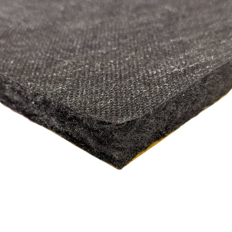 Black Underhood Lining 32" x 59" (13 sq/ft)
