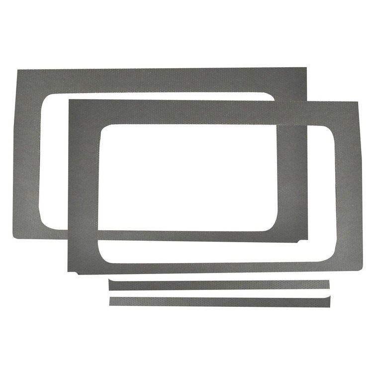 Boom Mat Sound Deadening Side Window Kit 2018-Up Jeep Wrangler JL 4-Door