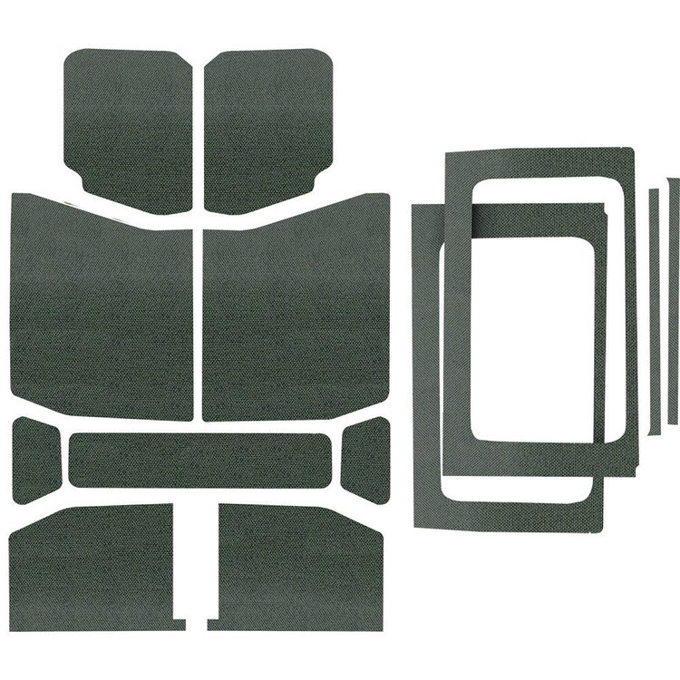 Boom Mat Sound Deadening Headliner Kit 2018-Up Jeep Wrangler JL 4-Door
