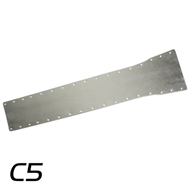 Transmission Tunnel Plate Heat Shield for C5 Corvette