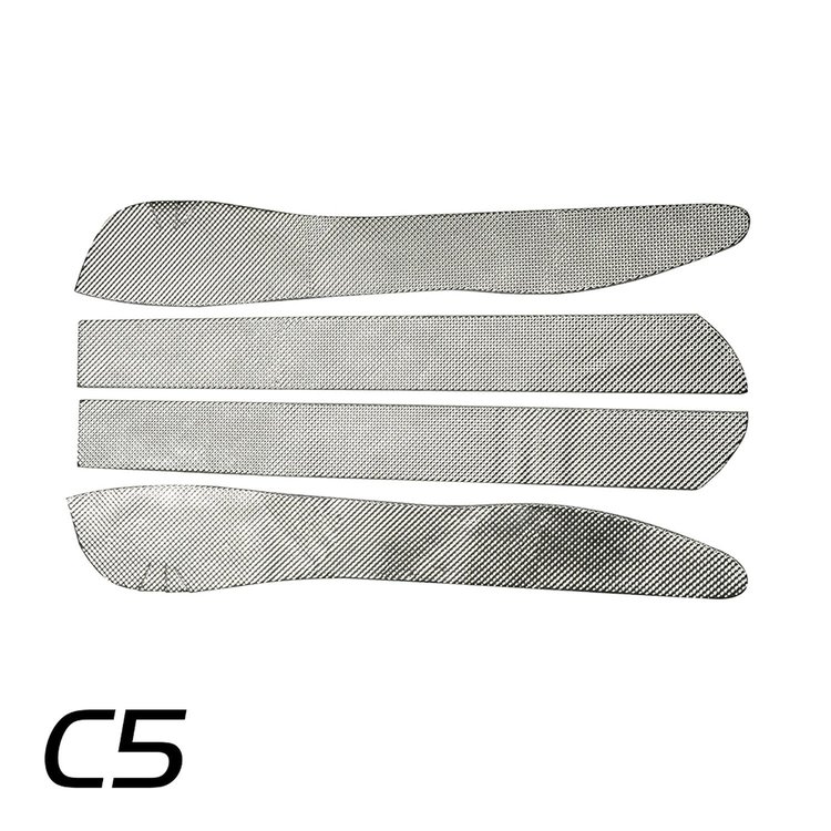 Transmission Tunnel Side Shield Kit for C5 Corvette
