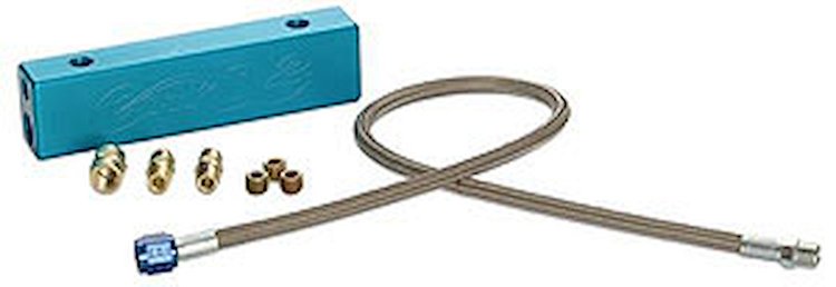 CryO2 Cryogenic -6AN Fuel Bar Blue