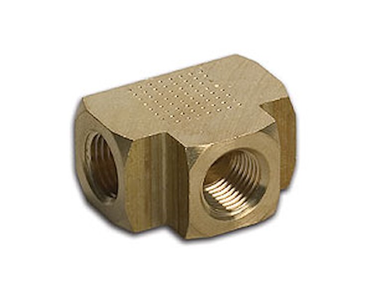 Y-Block Three 1/8" NPT Female Ports