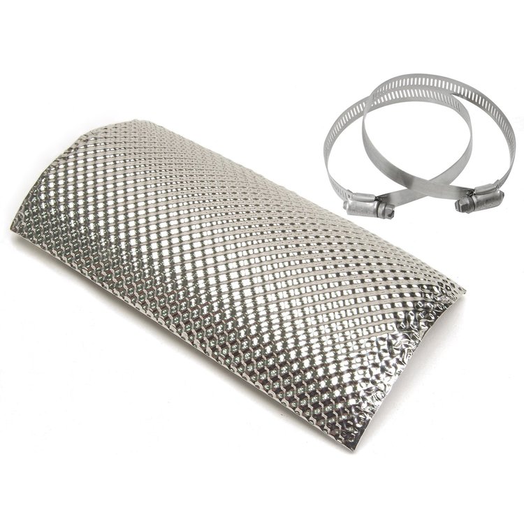 304 Stainless Steel Pipe Shield 6 in. W x 12 in. L