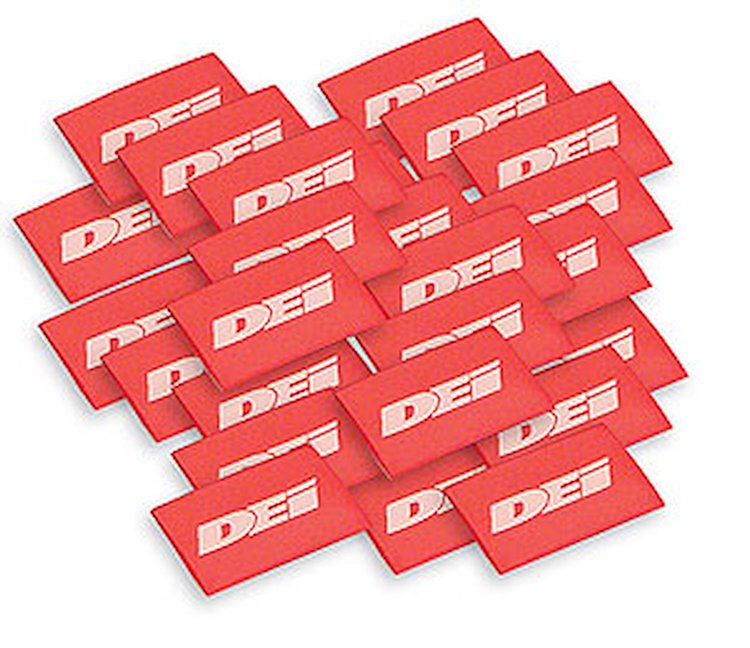 10821 HI-Temp Shrink Tubes Red