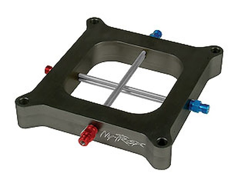 Ny-Trex Spray-Plate Dual Holley 4150 160 Hole Plate
