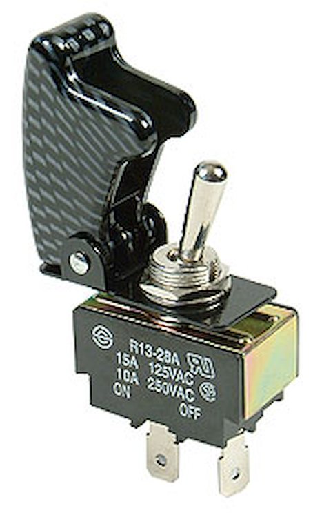 Aircraft Arming Switch Carbon Fiber