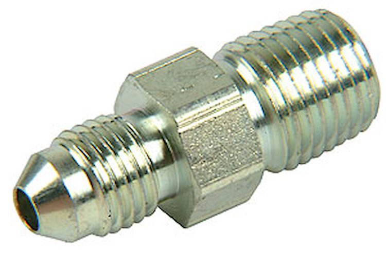 AN to NPT Male Adapter -4 AN x 1/4" NPT