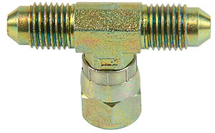 Swivel Tee Adapter -4 AN
