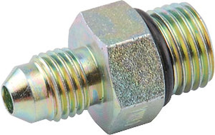 AN to AN Male Adapter -6 AN x -6 AN O-Ring