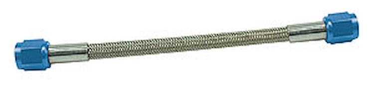 Braided Hose Line Blue, -3 AN x 7"