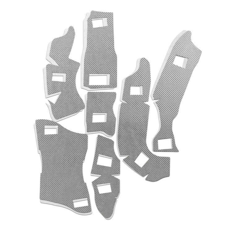 Heat Shield Liner Fits Select Harley-Davidson Touring FLH/FLT/FLR [Vance & Hines Power Duals Head Pipe]