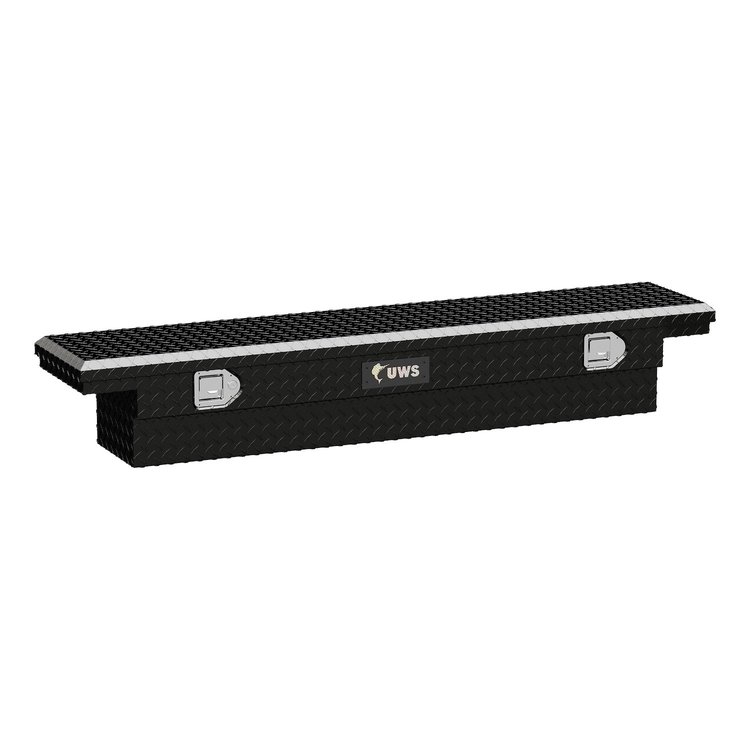 63 in. Slim-Line Crossover Low-Profile Truck Tool Box [Gloss Black]