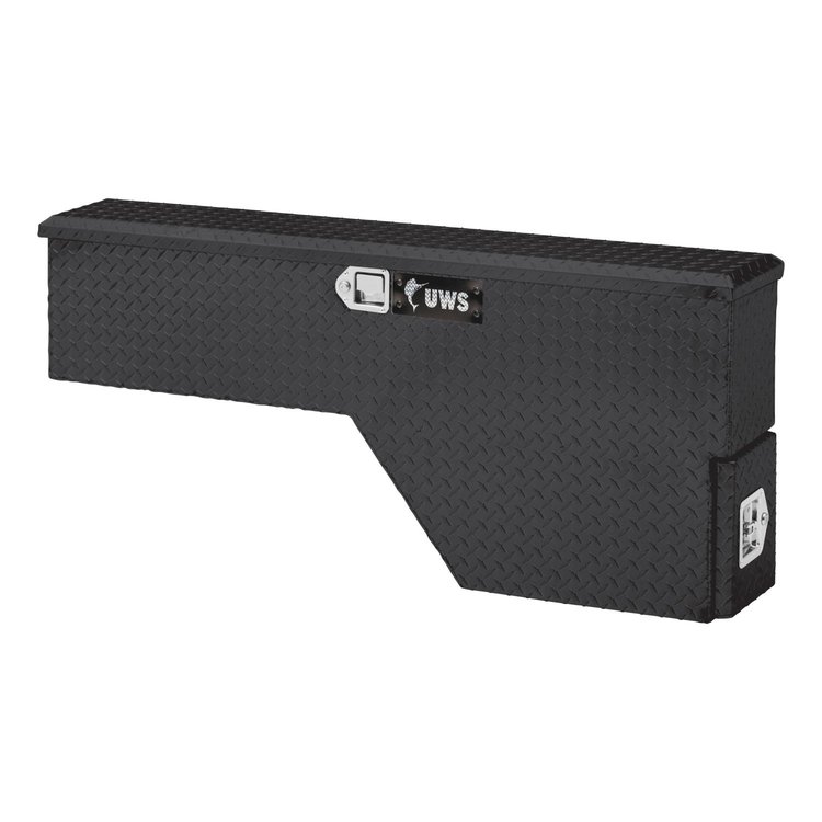 FW-48-DS-D-BLK 48 in. Driver-Side Wheel Well Tool Box [Gloss Black]