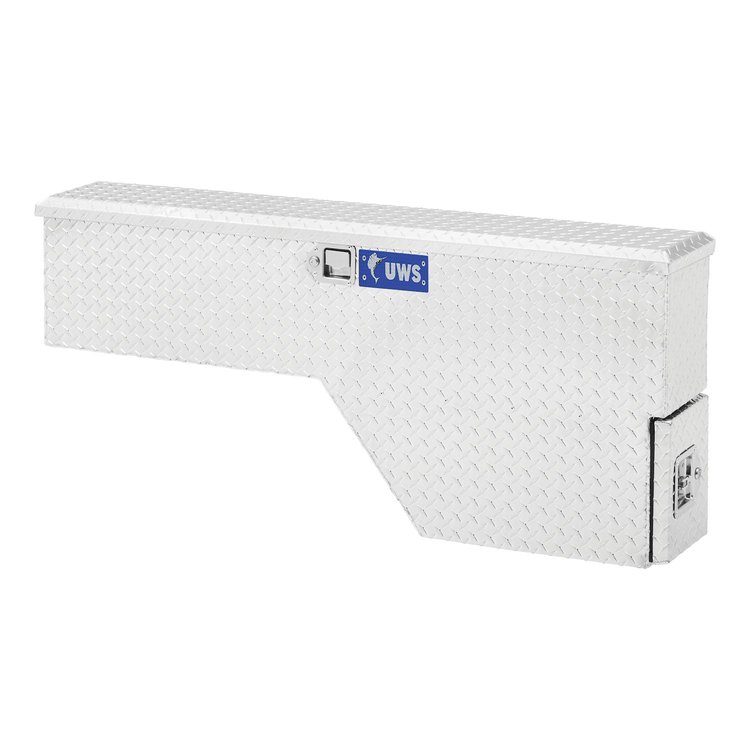 FW-48-DS-D-BLK 48 in. Driver-Side Wheel Well Tool Box [Gloss Black]