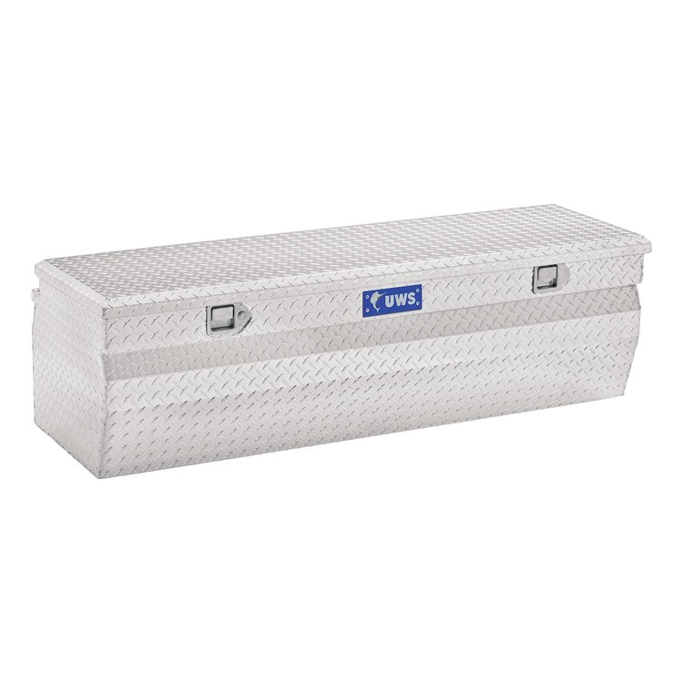 55 in. Wedge Utility Chest Box [Bright Aluminum]