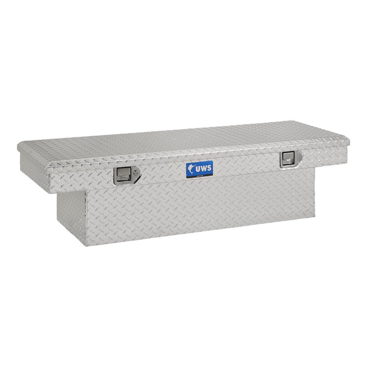 54 in. Crossover Truck Tool Box [Bright Aluminum]