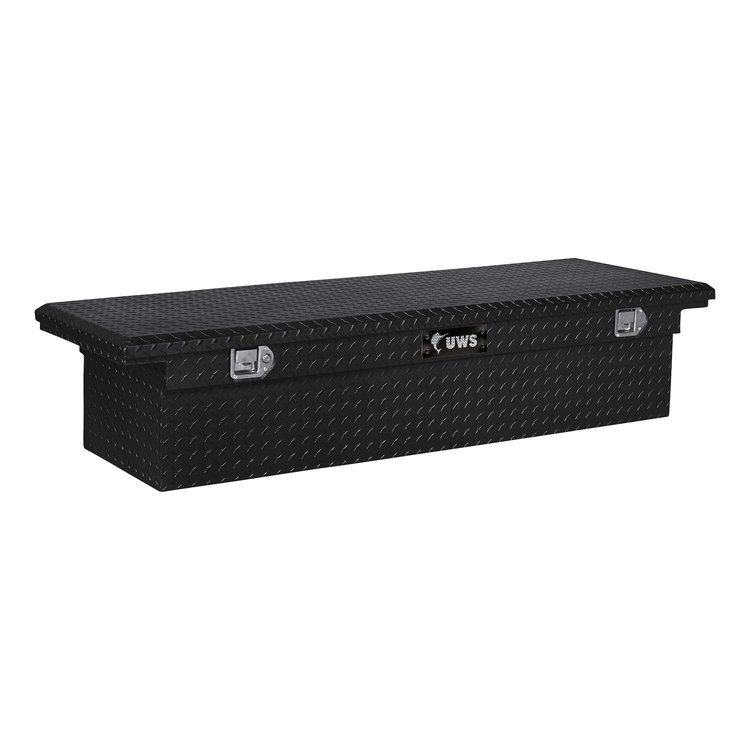 TBS-60-LP-BLK 60 in. Crossover Low-Profile Truck Tool Box [Gloss Black]