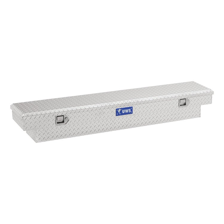 63 in. Slim-Line Crossover Truck Tool Box [Bright Aluminum]