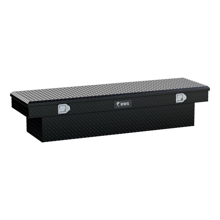 TBS-69-BLK 69 in. Crossover Truck Tool Box [Gloss Black]