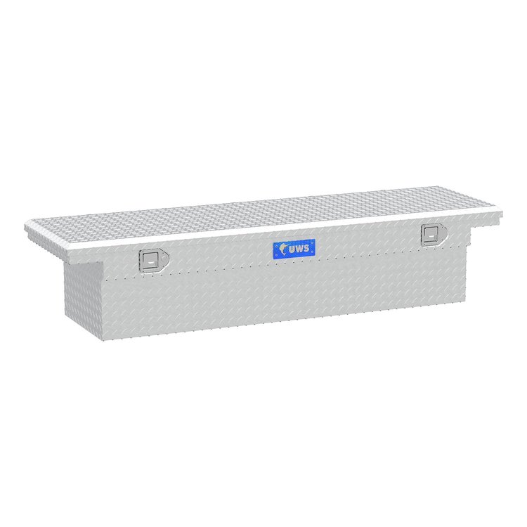 69 in. Crossover Low-Profile Truck Tool Box [Bright Aluminum]