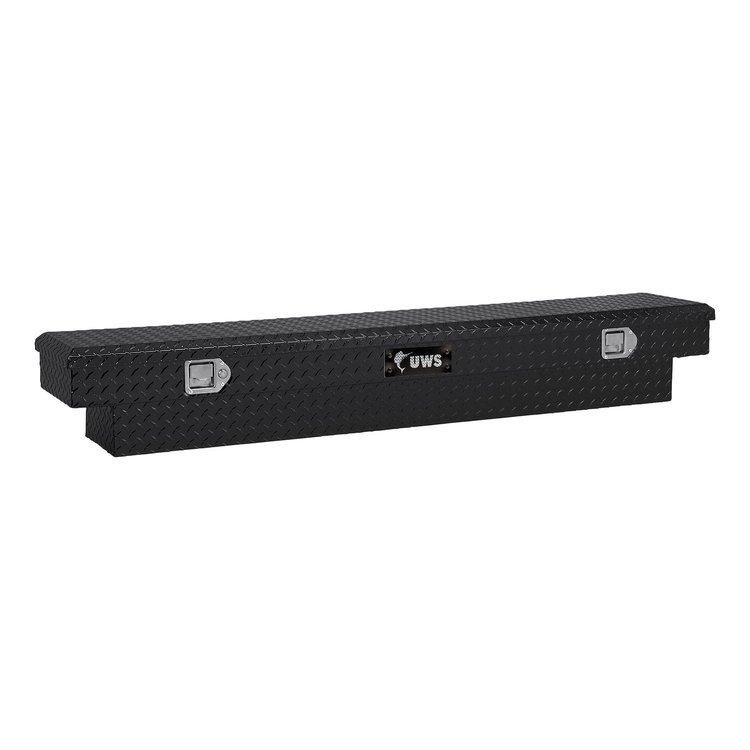TBS-72-SL-BLK 72 in. Slim-Line Crossover Truck Tool Box [Gloss Black]