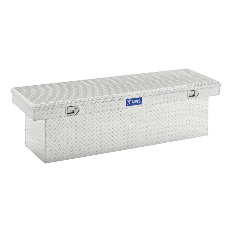 69 in. Deep Crossover Truck Tool Box [Bright Aluminum]