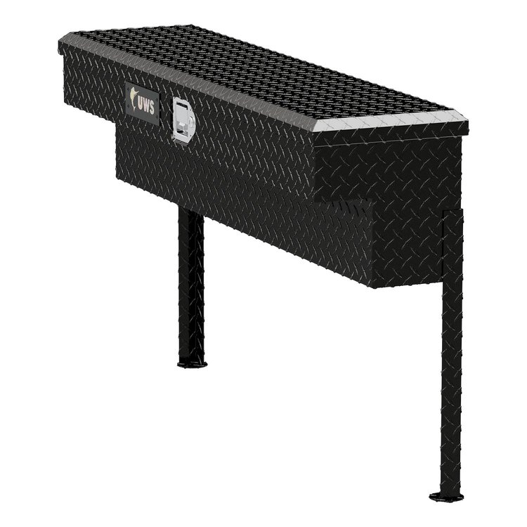 TBSM-48-BLK 48 in. Truck Side Tool Box [Gloss Black]