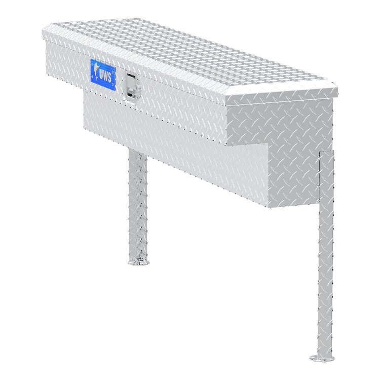 48 in. Truck Side Tool Box [Bright Aluminum]