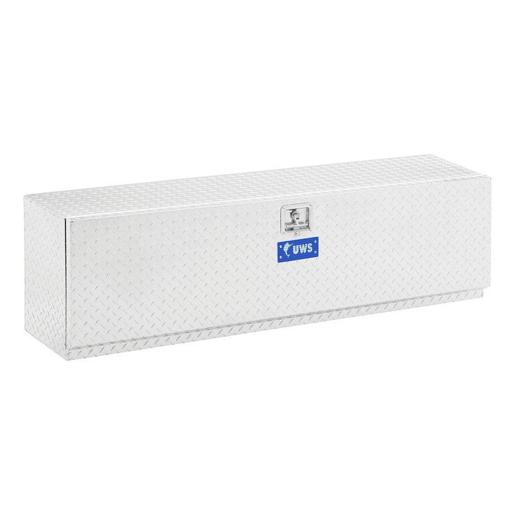 48 in. Single-Door Topside Truck Tool Box [Bright Aluminum]