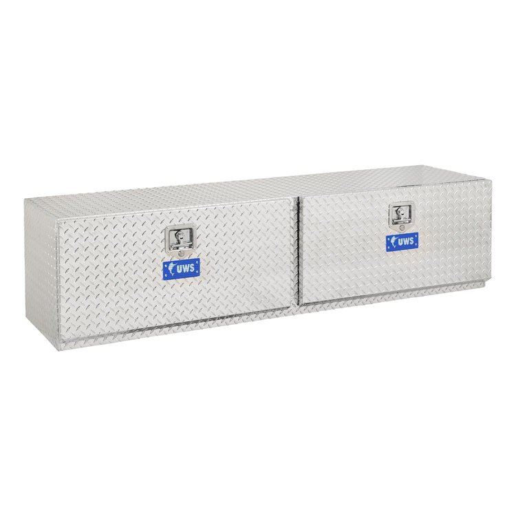 72 in. Double-Door Underbody Tool Box [Bright Aluminum]