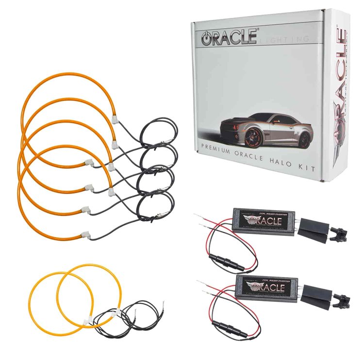 Dodge Charger 2005 2010 CCFL Triple Ring Halo Kit