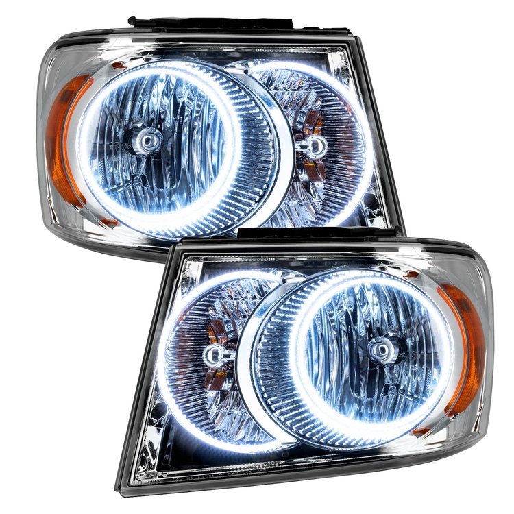 LED Headlight Halo Kit Fits 2007-2009 Dodge Durango [White]