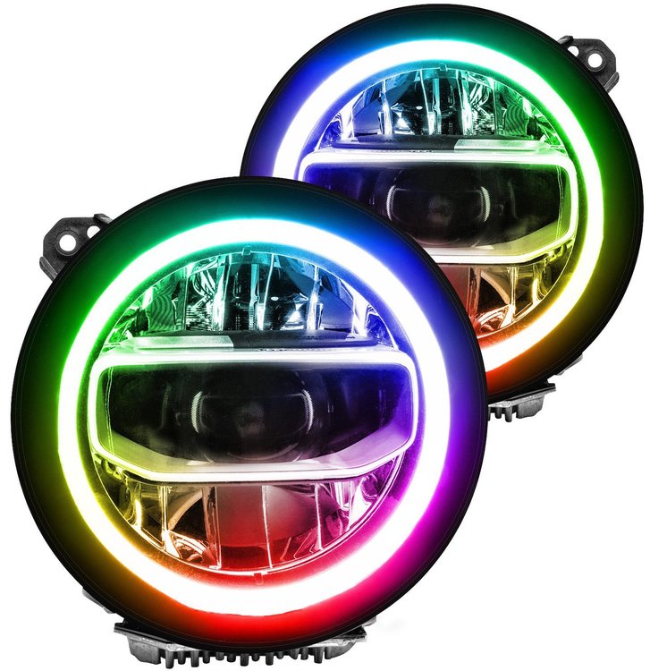 Dynamic Colorshift DRL (Daytime Running Light) Upgrade Kit Jeep Wrangler JL