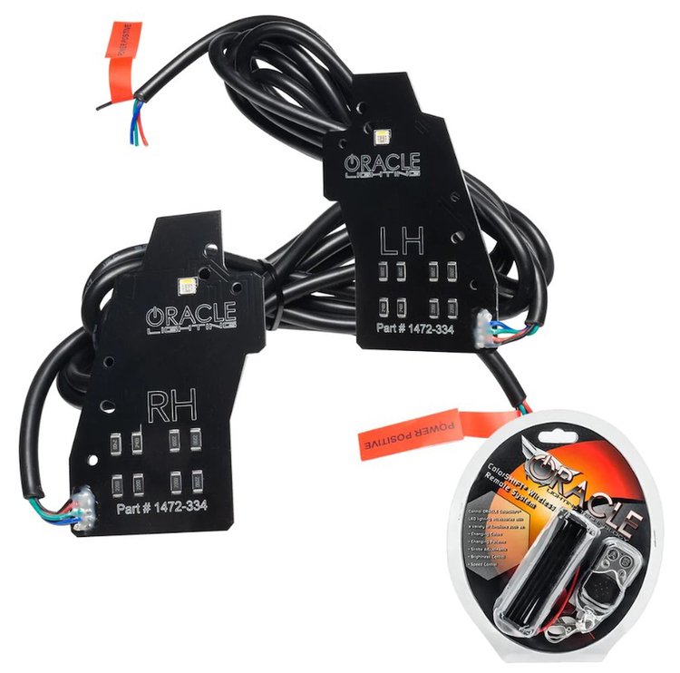 ColorSHIFT RGB Headlight DRL Upgrade Kit [RF Controller] Fits Select Ford Explorer