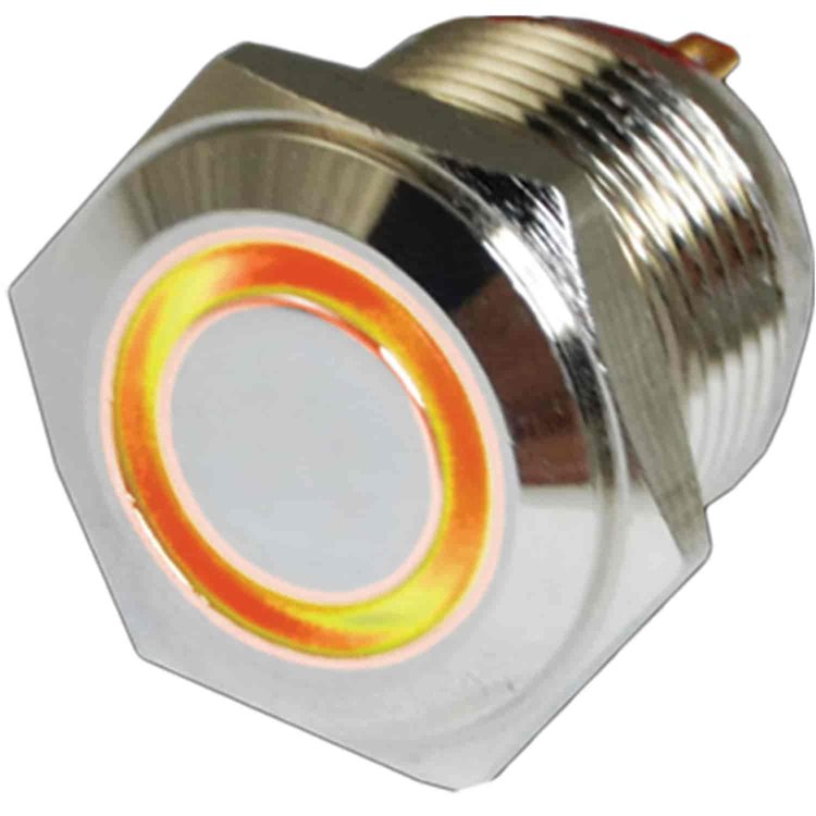 Flush Mount LED Switch Momentary